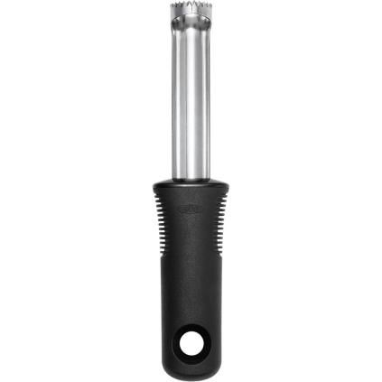 Уред за почистване на ябълки GOOD GRIPS 20 см, черен, неръждаема стомана, OXO