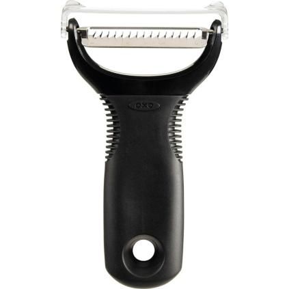 Белачка за зеленчуци JULIENNE GOOD GRIPS 11 см, черна, пластмаса, OXO
