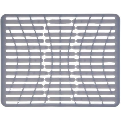 Защитна подложка за мивка GOOD GRIPS 41 x 32 cм, сива, силикон, OXO