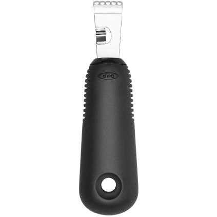 Прибор за белене на кора на цитруси GOOD GRIPS 13 см, черен, пластмаса, OXO