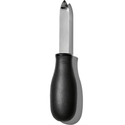 Нож за стриди GOOD GRIPS 17 см, черен, неръждаема стомана, OXO