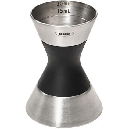 Мерилка за алкохол STEEL 7 см, сребриста, неръждаема стомана, OXO