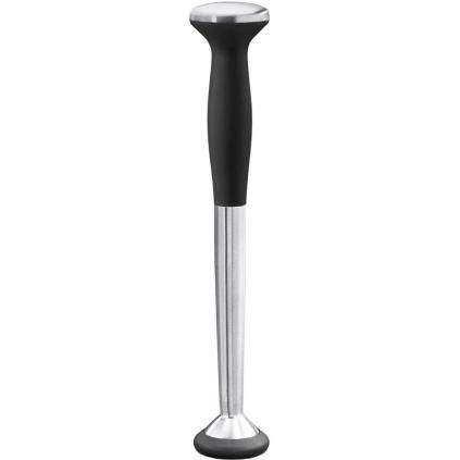 Бъркалка за коктейл STEEL 23 см, черна, неръждаема стомана, OXO