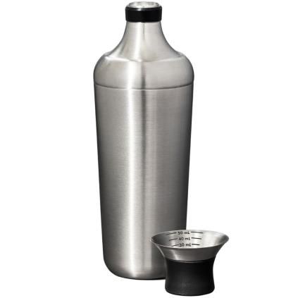 Шейкър за коктейл STEEL 700 ml, сребърен, неръждаема стомана, OXO