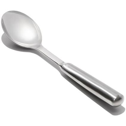 Лъжица за сервиране STEEL 27 см, сребърен, неръждаема стомана, OXO