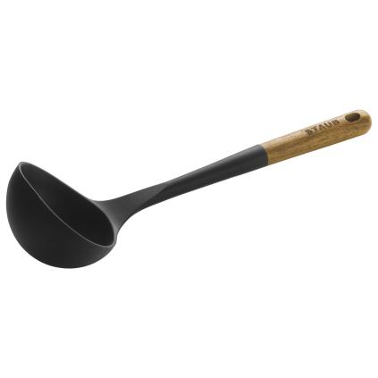 Черпак 31 см, кафяв, силикон, Staub