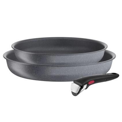 Комплект тигани INGENIO NATURAL FORCE 24 cm и 28 cm, комплект от 3 бр., незалепващ, Tefal