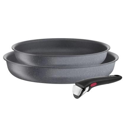 Комплект тигани INGENIO NATURAL FORCE 22 cm и 26 cm, комплект от 3 бр., незалепващ, Tefal