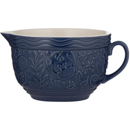 Купа за тесто NAUTICAL, 1,9 л, син, каменна керамика, Mason Cash