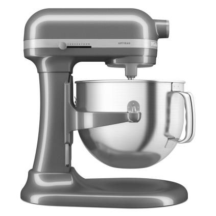 Настолен миксер ARTISAN 5KSM70SHX, 6,6 л, сребристосив, KitchenAid