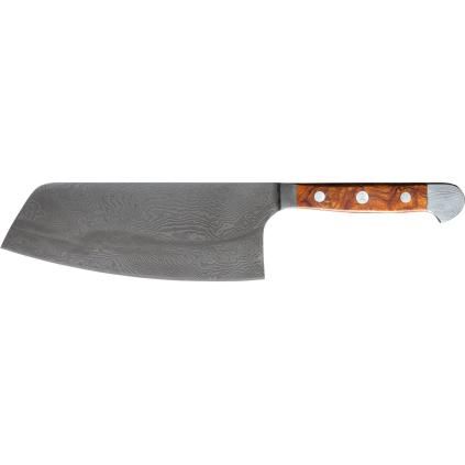 Японски нож CHAI DAO DAMASCUS, 16 см, кафяв, Güde