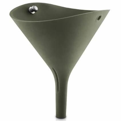 Кухненска фуния GREEN TOOLS 15 cm, зелен, силикон, Eva Trio