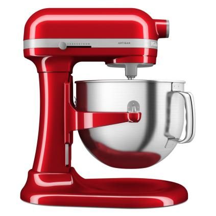 Настолен миксер ARTISAN 5KSM70SHX, 6,6 л, червен металик, KitchenAid