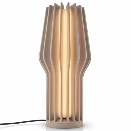 Преносима настолна лампа RADIANT, 25 см, LED, перлено бежов, пластмаса, Eva Solo
