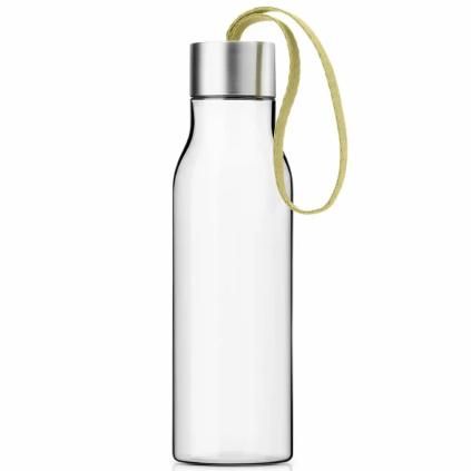 Бутилка за вода 500 ml, champagne каишка, пластмаса, Eva Trio