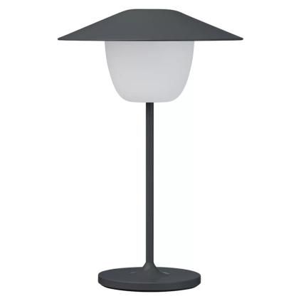 Преносима настолна лампа ANI MINI, 21 см, LED, магнитно сив, алуминий, Blomus