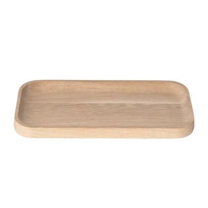 Поднос за сервиране OKU, 25 x 12,5 см, кафяв, дърво, Blomus