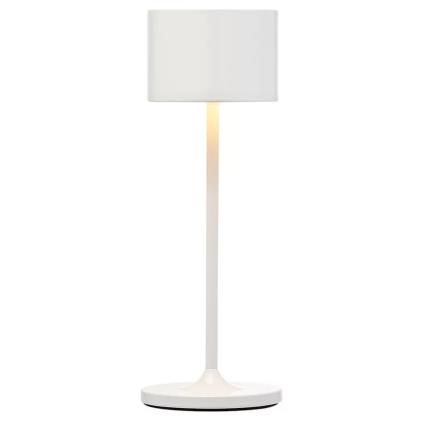 Преносима настолна лампа FAROL MINI, 19,5 см, LED, бял, алуминий, Blomus