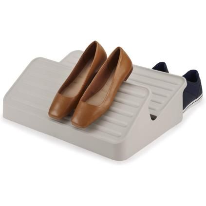 Поставка за обувки SHOE-IN 55002, 47 см, екрю, пластмаса, Joseph Joseph
