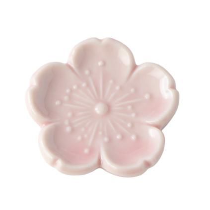 Поставка на пръчици за хранене PINK SAKURA, 4.5 см, розов, керамика, MIJ