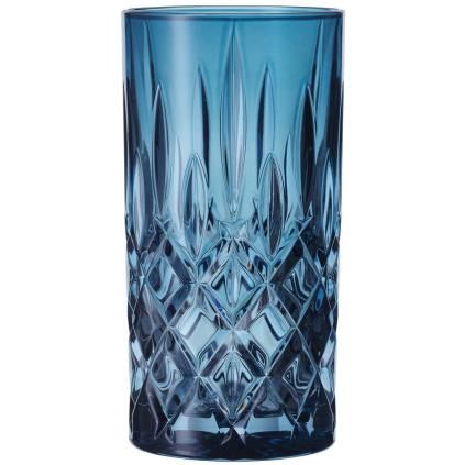 Чаша за дълги напитки NOBLESSE COLORS, 395 мл, комплект от 2 бр., син, Nachtmann