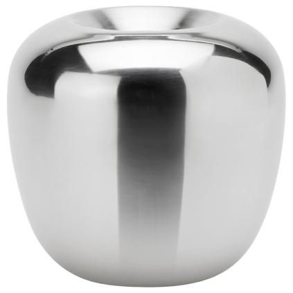 Свещник за чаена свещ ORA, 6,5 см, сребро, неръждаема стомана, Stelton