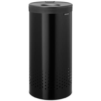 Кош за пране, 35 л, матовочерен, стомана, Brabantia