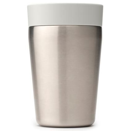 Термос чаша MAKE & TAKE, 200 мл, светлосив, стомана, Brabantia