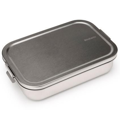 Кутия за обяд MAKE & TAKE, 2 л, сребро, неръждаема стомана, Brabantia