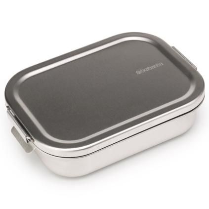 Кутия за обяд MAKE & TAKE, 1,1 л, сребро, неръждаема стомана, Brabantia
