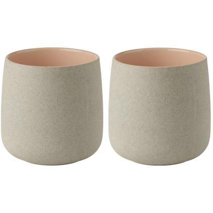 Чашка EMMA, 220 мл, комплект от 2 бр., роза, каменинови изделия, Stelton