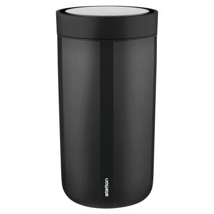 Чаша за пътуване TO GO CLICK, 200 мл, черен, Stelton