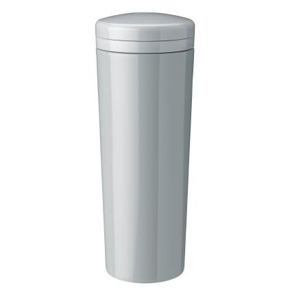 Термос чаша CARRIE 500 ml, прозрачен сив, неръждаема стомана, Stelton