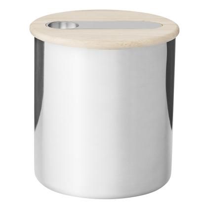 Кутия за съхранение на чай SCOOP, 300 мл, сребро, от неръждаема стомана, Stelton