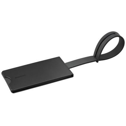 Табелка за багаж COMPANION, 18 см, черен, алуминий, Stelton