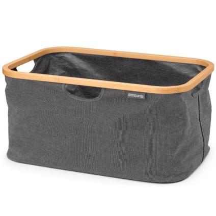 Торба за пране, 40 л, черен пипер, плат, Brabantia