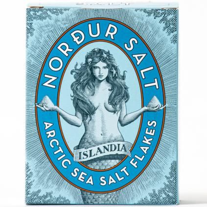 Арктическа сол 250 гр., на люспи, кутия, Nordur Salt
