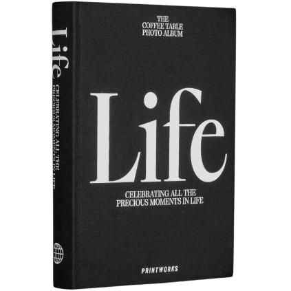 Албум за снимки LIFE, черен, Printworks