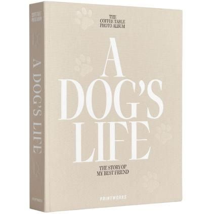 Албум за снимки A DOG´S LIFE, бежов, Printworks