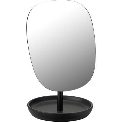 Козметично огледало FJORD 25 см, черен, желязо/каменинови изделия, Stelton
