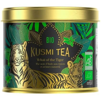 Черен чай TCHAI OF THE TIGER, 100 g кутия, Kusmi Tea