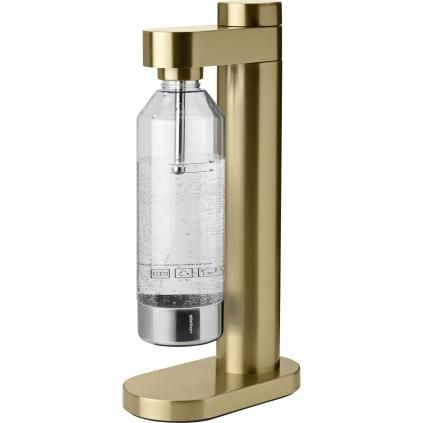 Карбонатор за вода BRUS 42 см, месинг, неръждаема стомана, Stelton