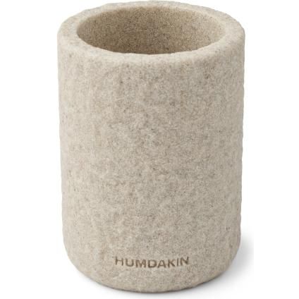 Ваза 10 х 14 см, бежов, пясъчник, Humdakin