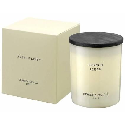 Ароматна свещ FRENCH LINEN 230 г, Cereria Mollá