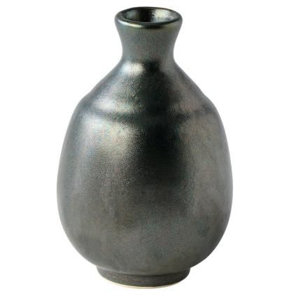 Бутилка за саке DARK LUSTRE, черен, керамика, MIJ