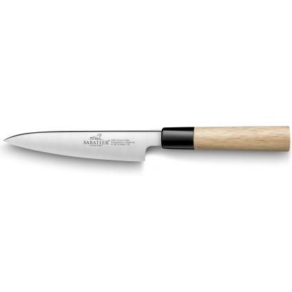 Японски нож SHOTOH 13 см, кафяв, Lion Sabatier