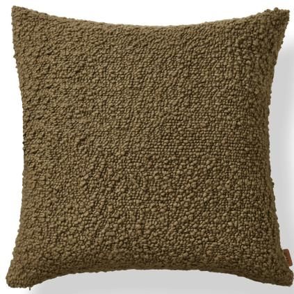 Възглавничка MOOR 50 x 50 см, маслина, вълна, твърд LIVING