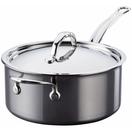 Тиган за сосове NANOBOND TITANIUM 22 см, 3,8 л, неръждаема стомана, Hestan