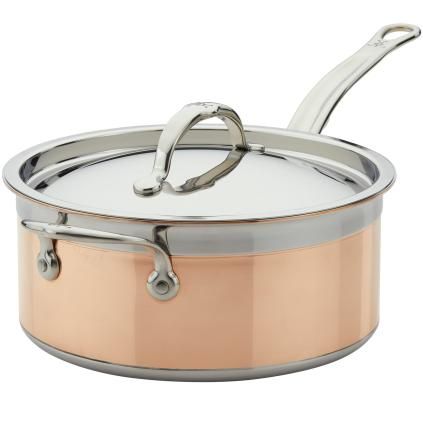 Тиган за сосове COPPERBOND 22 см, 3,8 л, меден, Hestan