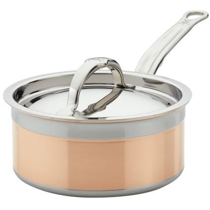 Тиган за сосове COPPERBOND 16 cm, 1,4 l, меден, Hestan